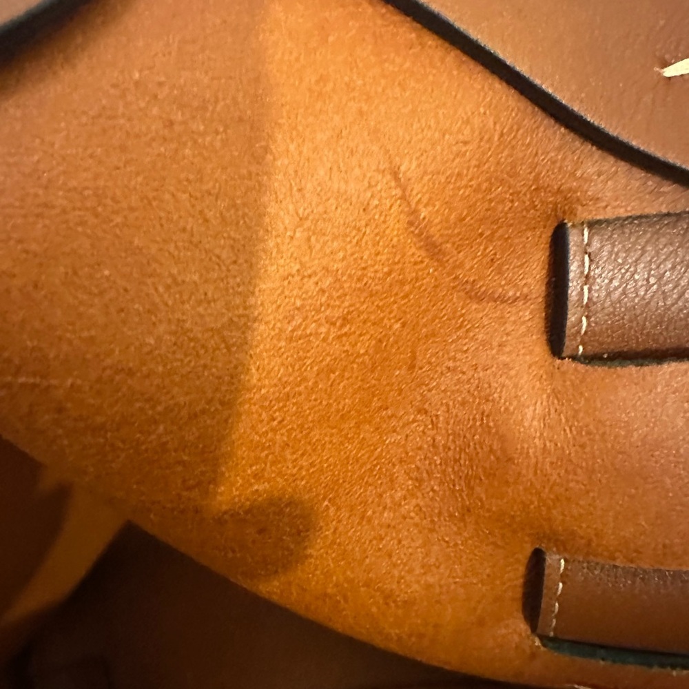 Rare! Chloe Darryl Rich Brown Leather Tote - Picture 13 of 16